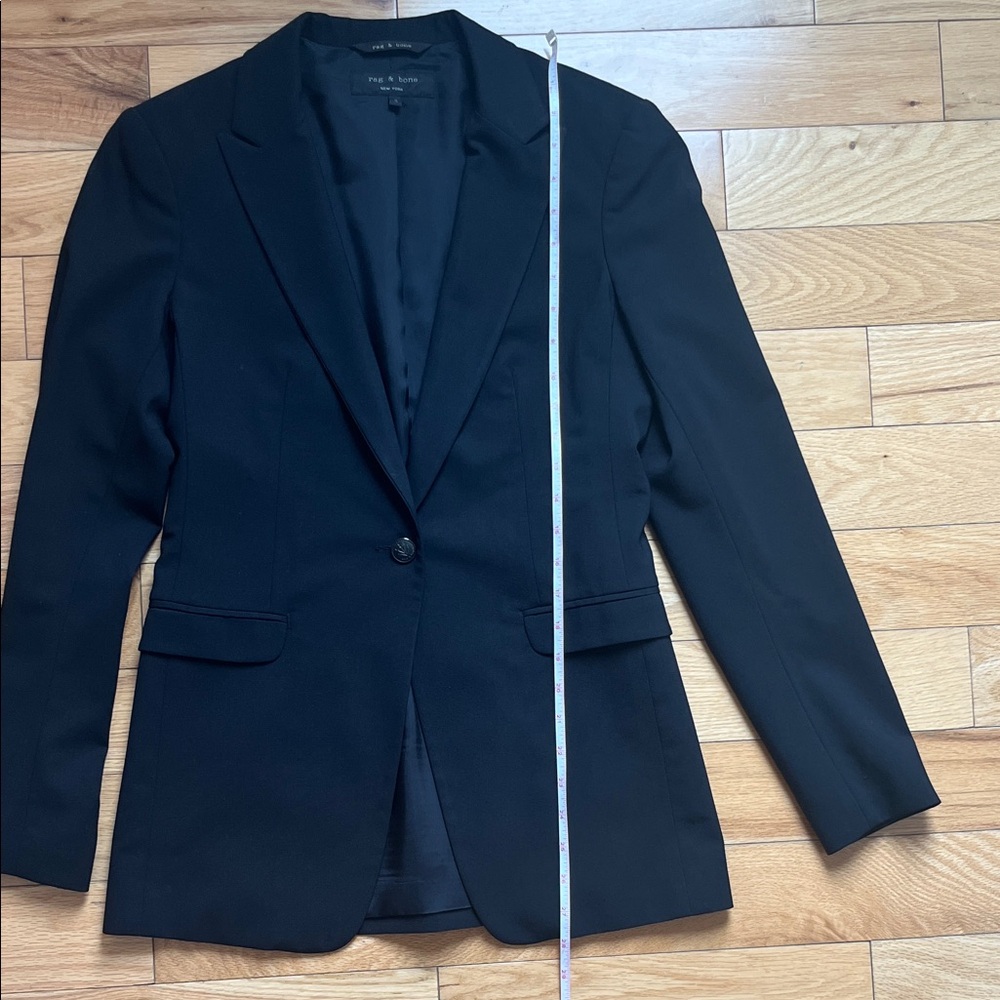 Rag & Bone Fitted Black Blazer - Picture 5 of 8